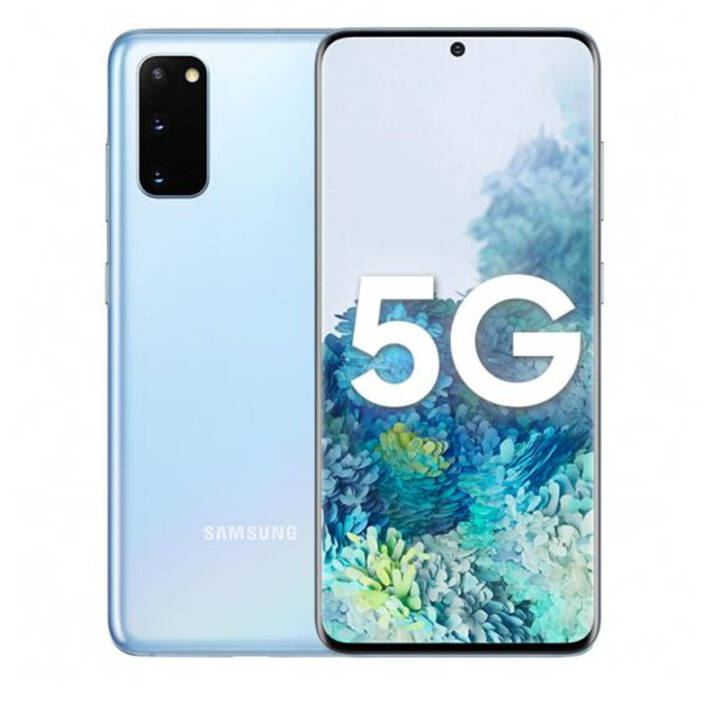 三星 Galaxy S20 5G (SM-G9810)双模5G 手机 浮氧蓝 全网通 (12GB+128GB)图片