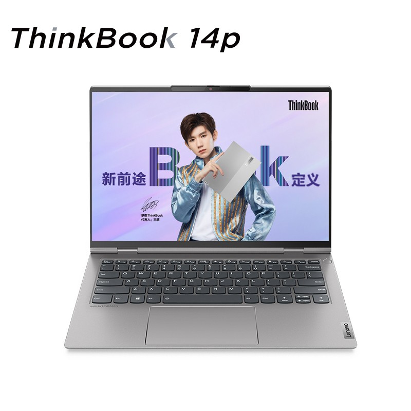 Thinkpad Thinkbook 14P 01CD14ӢЯᱡ칫ʼǱԣR5-5600H 16Gڴ 1T̬Ӳ ɫ 2.2K ָʶɫͼƬ