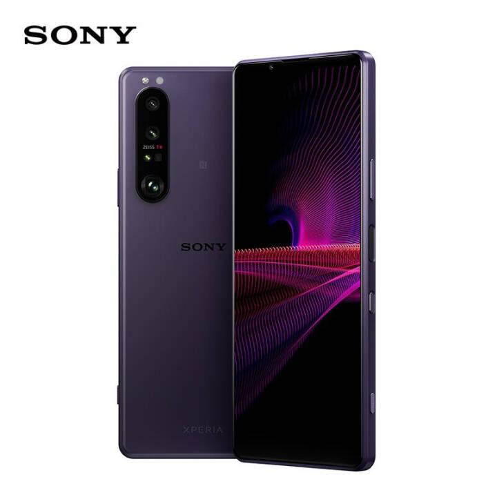 索尼（SONY）Xperia 1 III 智能5G手机 21:9 4K HDR OLED屏 紫色(Xperia 1 III 12G+512G) 官方标配图片