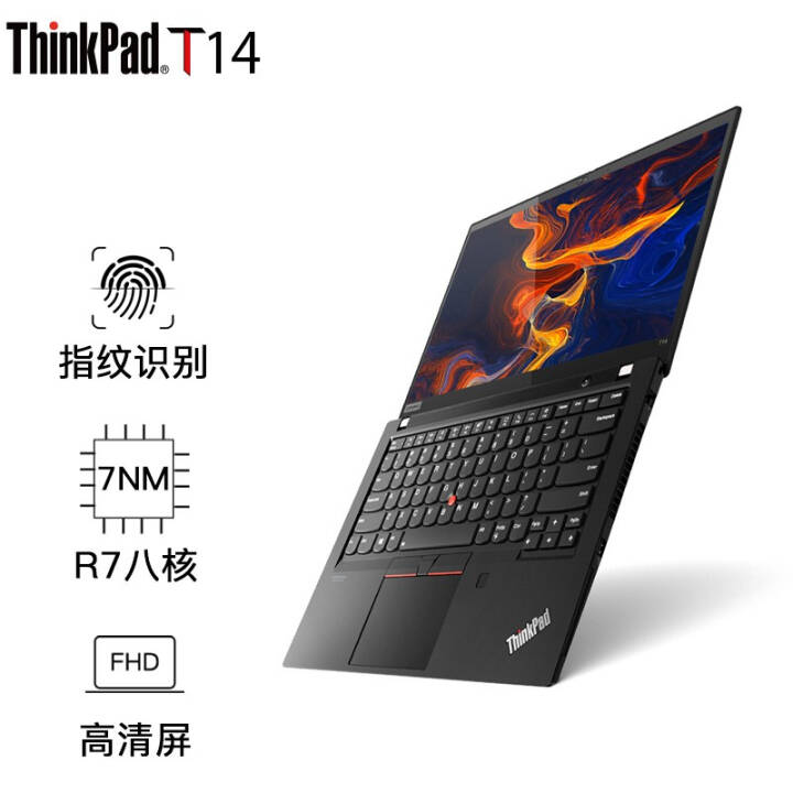 ThinkPad Tϵ14ӢʼǱ ᱡЯ칫ʦϵг T14-04CD@R7˺WIFI6// 16Gڴ 1Tٹ̬ͼƬ