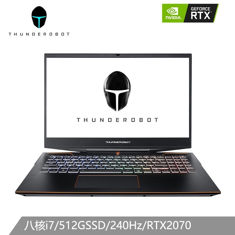 (ThundeRobot) 911Proͽ ʮi7-10870H 16G 512GSSD RTX2070 8G 15.6Ӣ ϷʼǱ 240Hz Win10ͼƬ