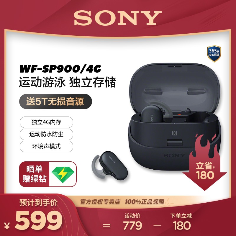 ٷֱSony/ WF-SP900 ܲ˶Ӿˮ˫ʽ˷ͼƬ