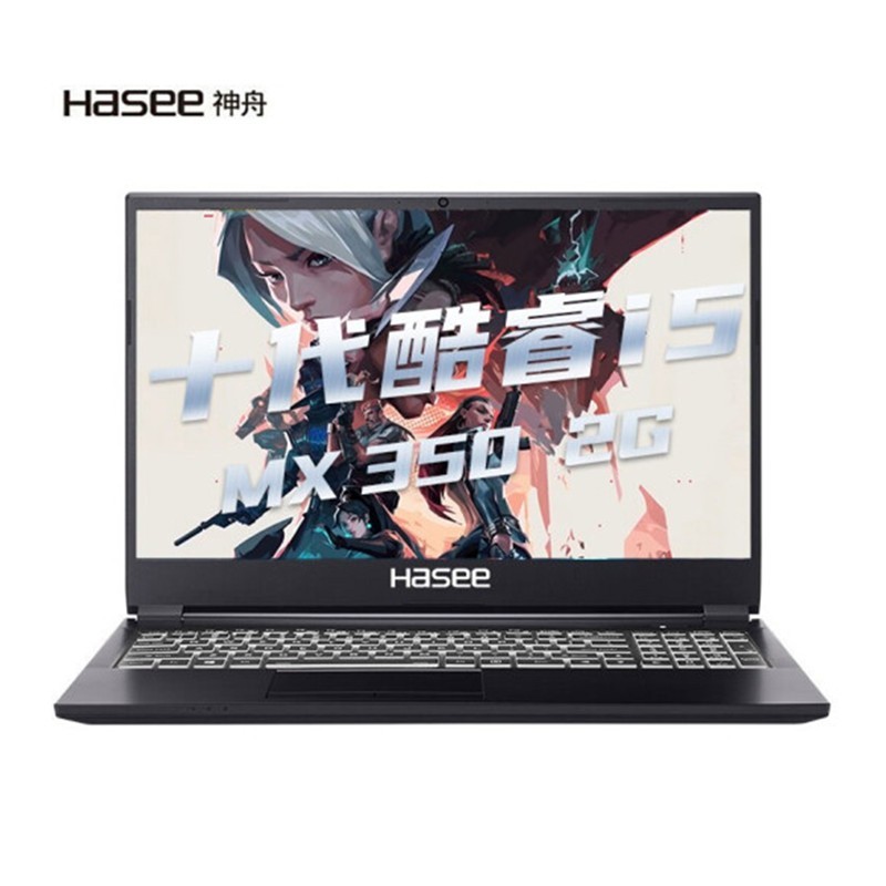 (HASEE)սK670T-G6A2 Ӣضi5-10400 MX350 2G 15.6ӢϷʼǱ(8G 512G SSD IPS)ͼƬ