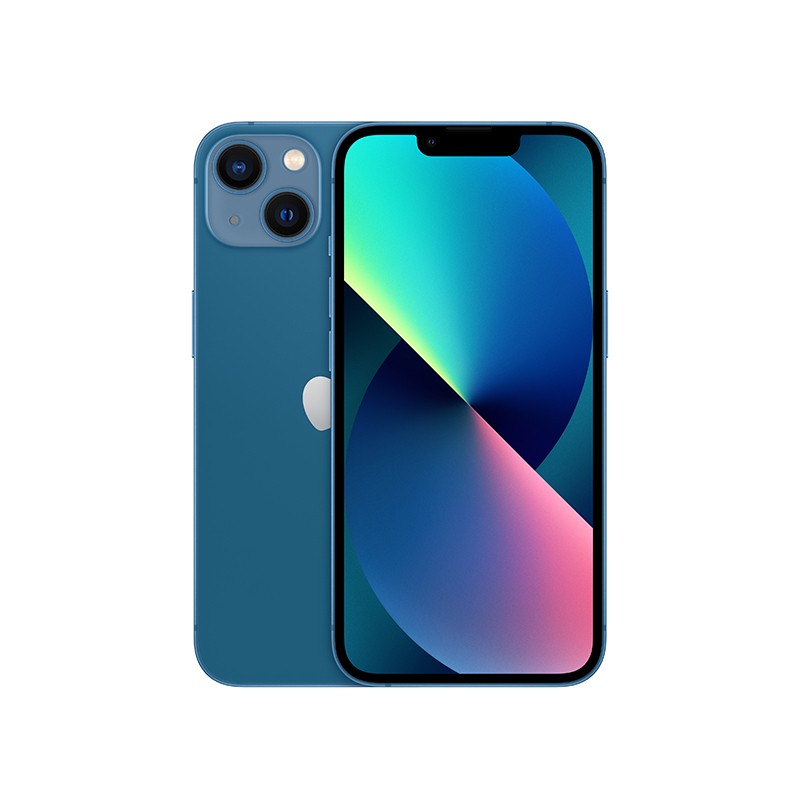 [2021新款]Apple iPhone 苹果13 移动联通电信全网通5G智能手机 128GB 蓝色 美版有锁[裸机]单卡图片