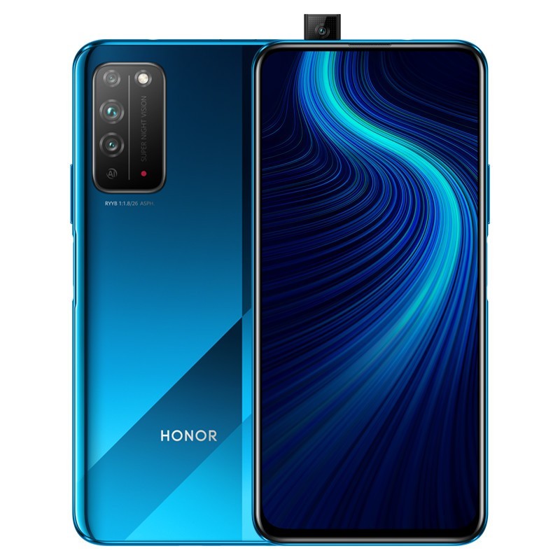 榮耀(honor) 榮耀x10 麒麟820雙模5g九頻 全網通版 8gb 128gb 競速藍