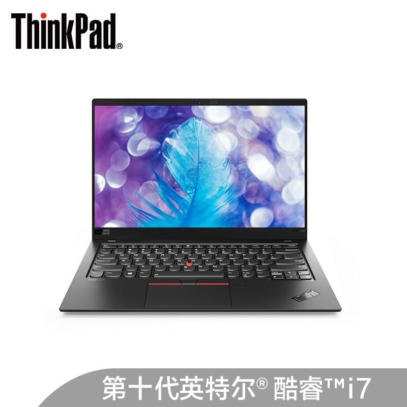 ThinkPad X1 Carbon 2020(7JCD) ᱡЯ칫14ӢʼǱ ʮ i7-10710U 16G 1T ߷ 4G Win10ͼƬ