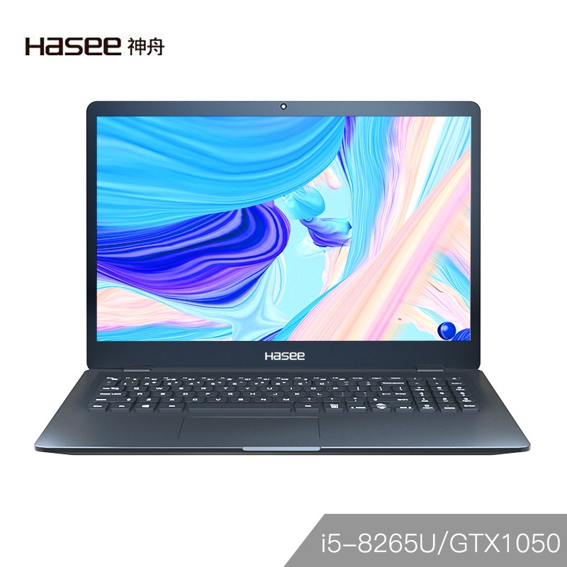 (HASEE)U65A Ӣضi5-8265U 15.6ӢᱡʼǱ(8G 512G PCIeSSD GTX1050MaxQ 4G)ͼƬ