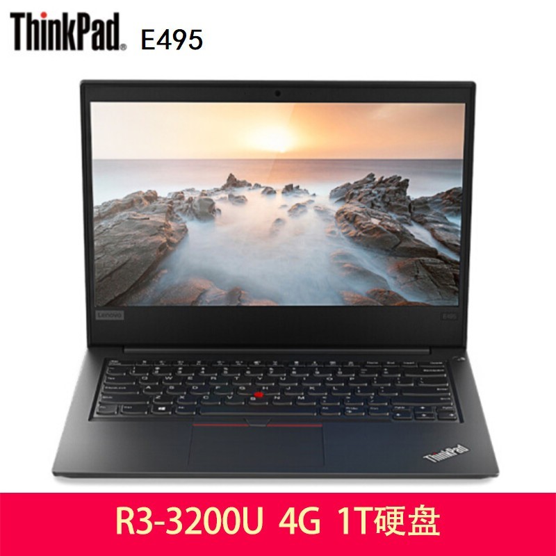 ThinkPad E49505CDɫ 14Ӣ ᱡʼǱ R3-3200U 4Gڴ 1TBӲ FHDĻͼƬ