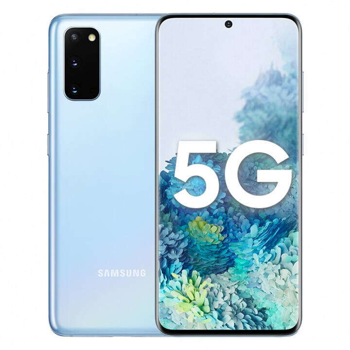 三星 Galaxy S20 5G (SM-G9810)双模5G全网通国行手机 浮氧蓝 12GB+128GB图片