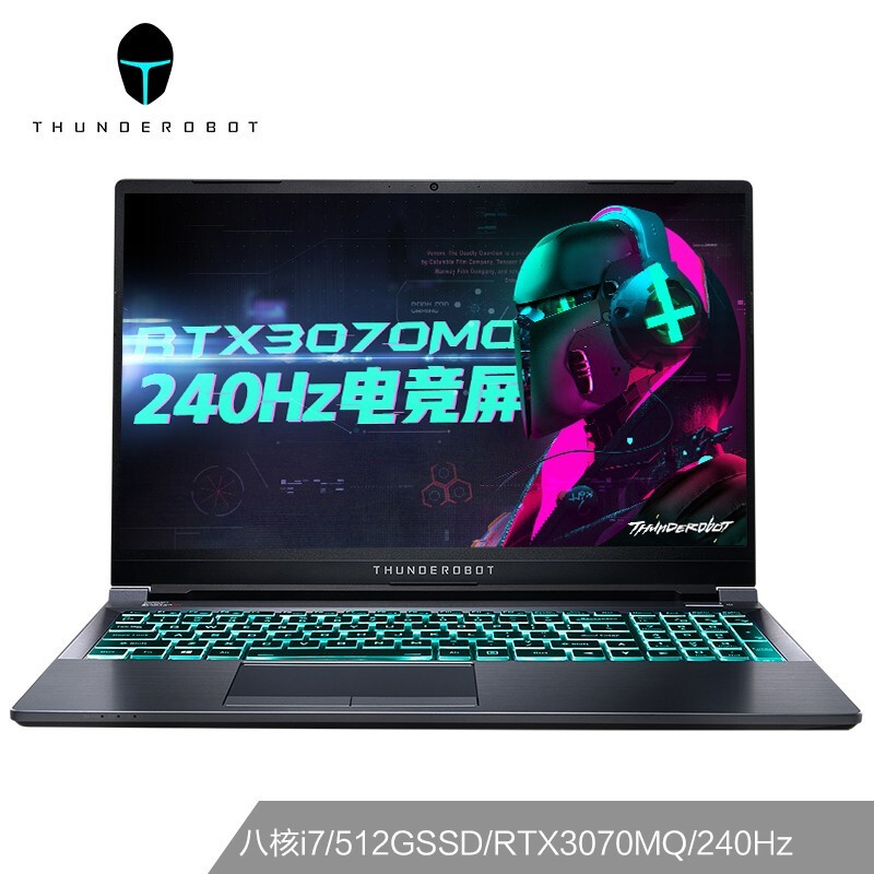 (ThundeRobot) 911P1 ʮ˺i7-10870H 16G 512G RTX3070 8G 15.6ӢϷʼǱ ᱡʦ 240Hz羺 Win10ͼƬ