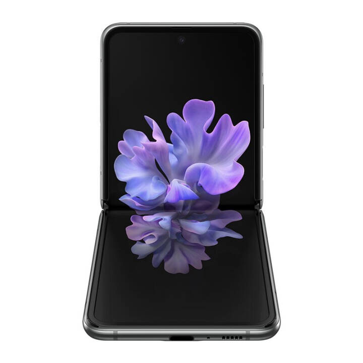 三星Galaxy Z Flip 5G全网通 对折叠屏手机 游戏 自拍手机 冷山灰(5G版) 8GB+256GB图片