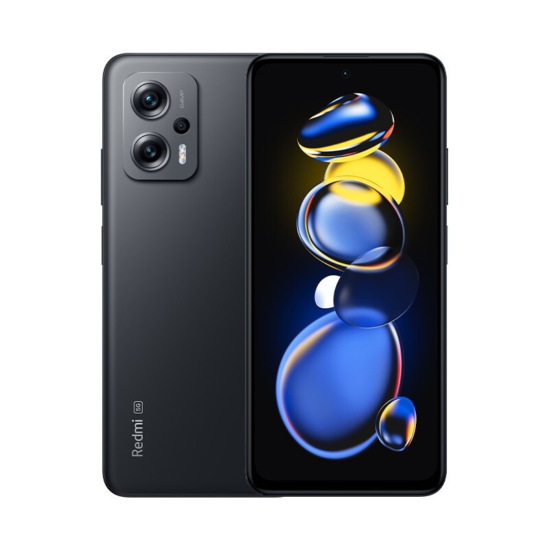  Xiaomi (mi) Redmi Note 11T Pro 5G All Netcom 8GB+256GB Midnight Heitianji 8100 67W Flash Charge Mobile Unicom 5G Smart Game Camera Phone Hongmi note11tpro Picture