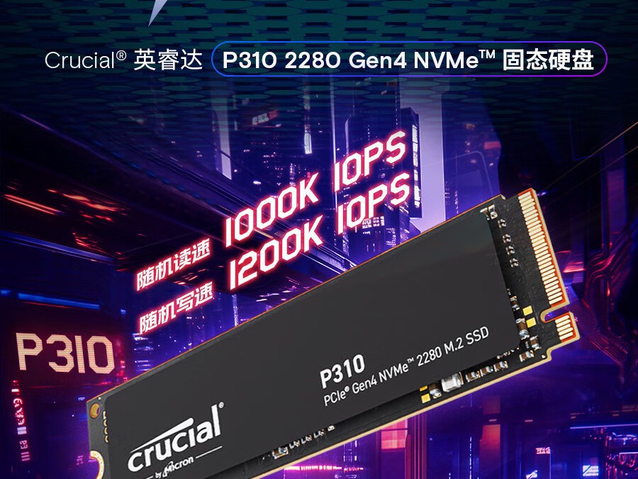 ӢP310ϵSSD̬Ӳۣ̿NVMe PCIe4.0*4ԭ