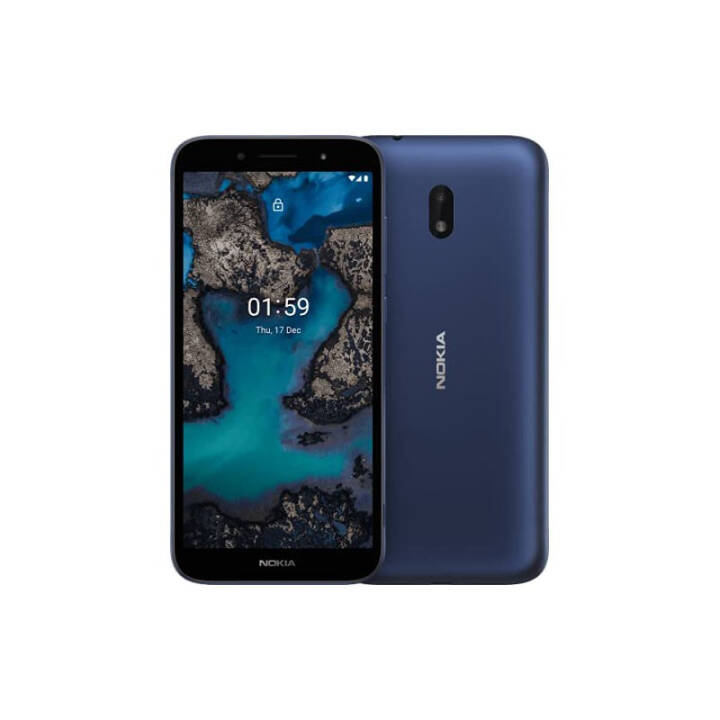 诺基亚（NOKIA）C01 Plus 智能手机 32G 5.45英寸HD+ 蓝色 2021年新款 蓝色图片