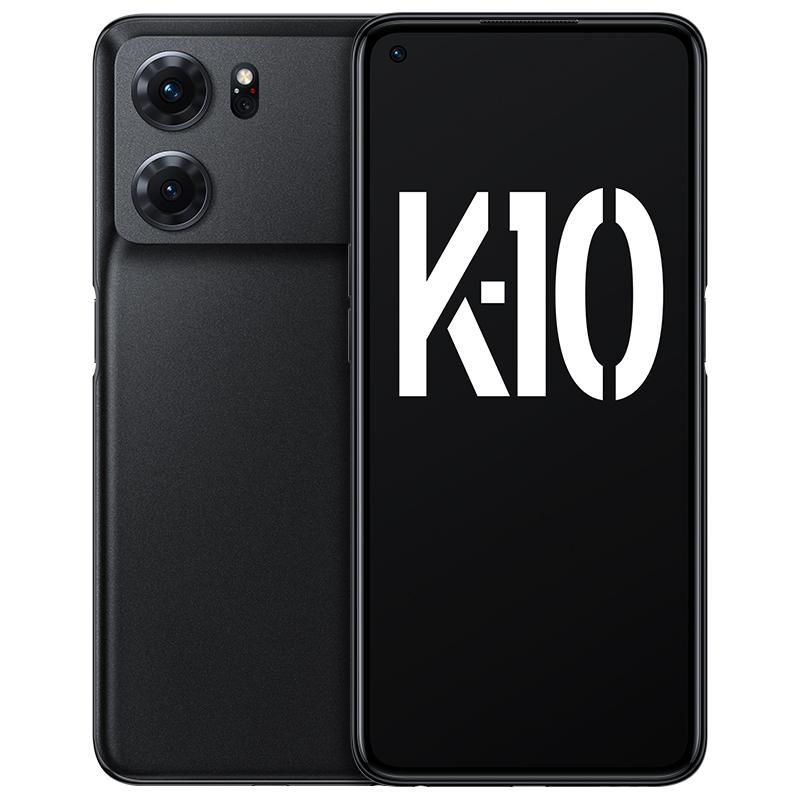 OPPO K10手机 暗夜黑 8GB+128GB 6400W超清三摄 天玑8000MAX芯片 67W超级闪充 120Hz屏幕 大电池拍照游戏手机oppok10图片