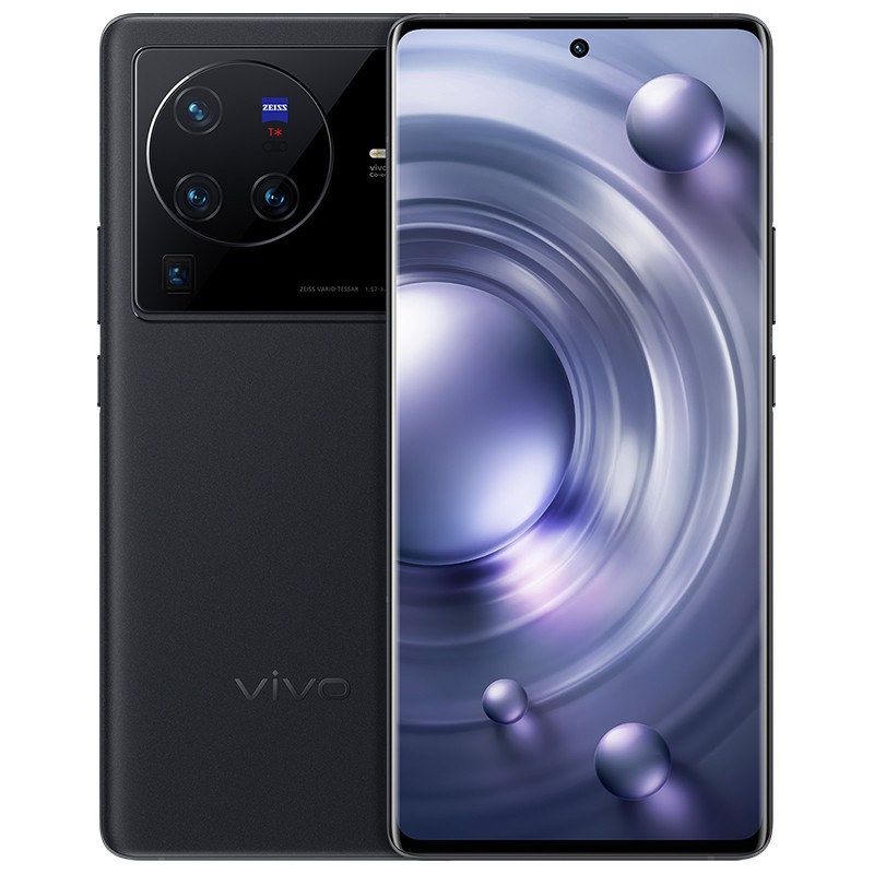 vivo X80 Pro 12GB+256GB 至黑 蔡司专业影像 全新一代骁龙8芯片 2K E5超感自由屏 全新5G智能拍照全网通手机图片