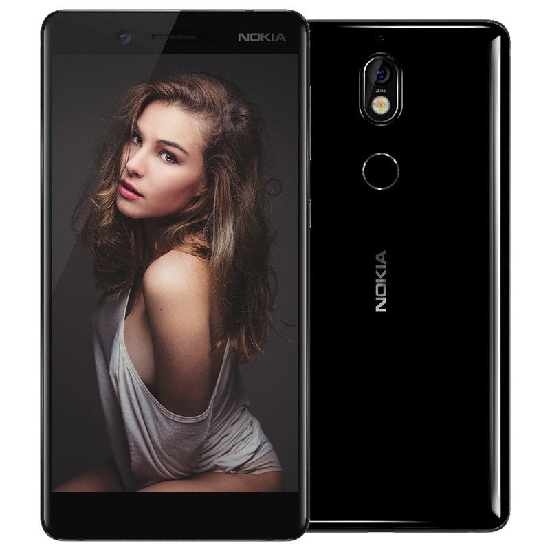  The new Nokia 7 4GB+64GB black dual card dual standby All Netcom Mobile Unicom 4G mobile phone supports NFC pictures