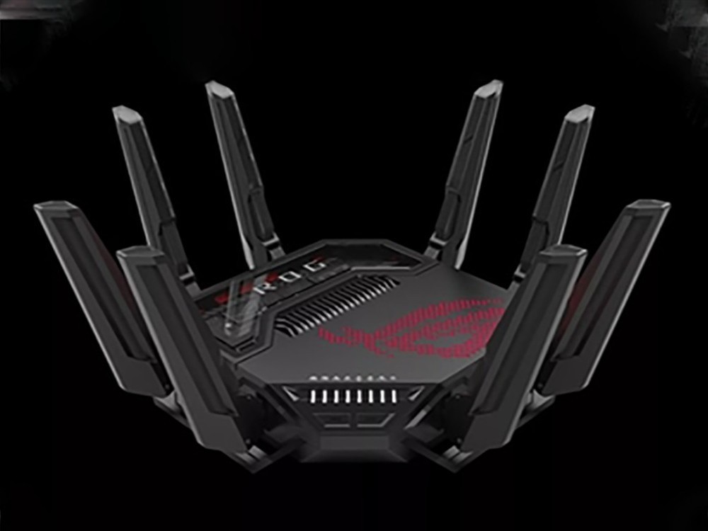 华硕发布全球首款四频Wi-Fi 7路由：3个万兆网口