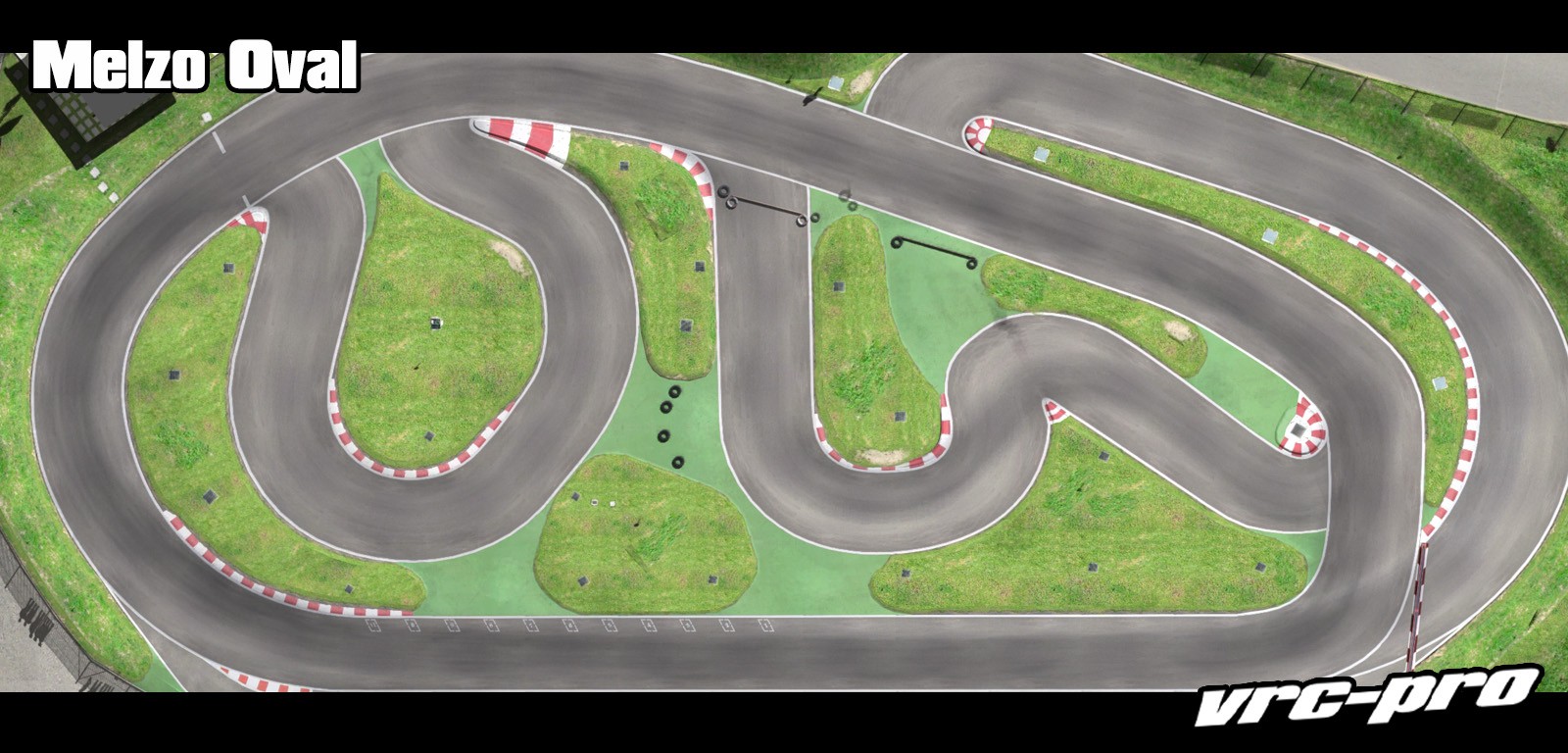 VRC Pro track pack: Melzo Oval, Italy