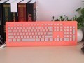 糖果诱惑 V-OX粉色透光版M8键盘评测