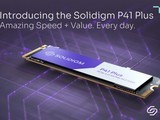 Solidigm 首款消费级 SSD P41 Plus 售价公布 1TB 约 600 元