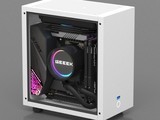  GEEEK previews new ITX chassis: 6L volume, supporting 120 water cooling and unique display