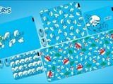  Cute new arrival! Thundersnake Launches Smurf Co branded Mouse Pad