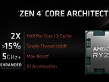 首个5nm核心！AMD Zen4锐龙7000官宣