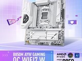 华硕B850M AYW OC WIFI7 W主板开售 白色超频新神器