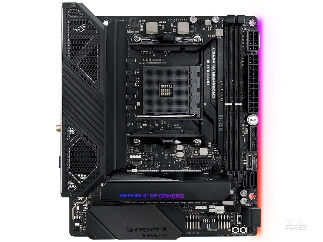 华硕(asus) ROG CROSSHAIR VIII IMPACT