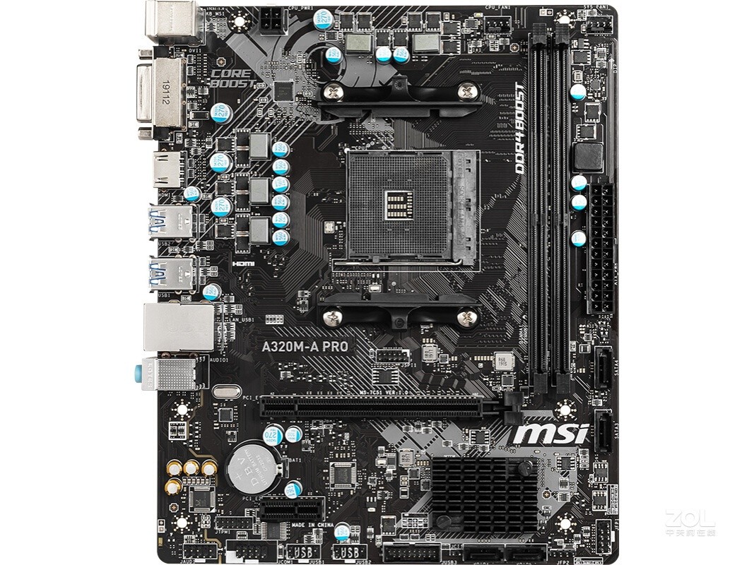 msi微星(msi) A320M-A PRO