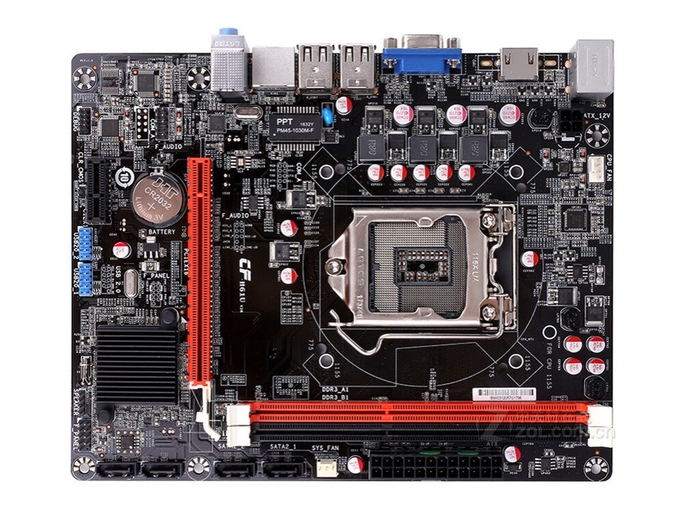 Colorful（七彩虹） C.H61U 全固态版 V28