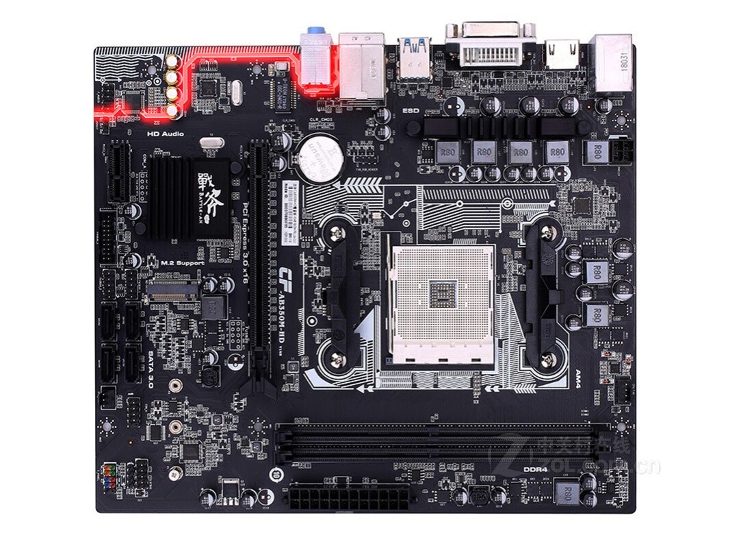 Colorful（七彩虹） 战斧C.AB350M-HD 魔音版 V14B