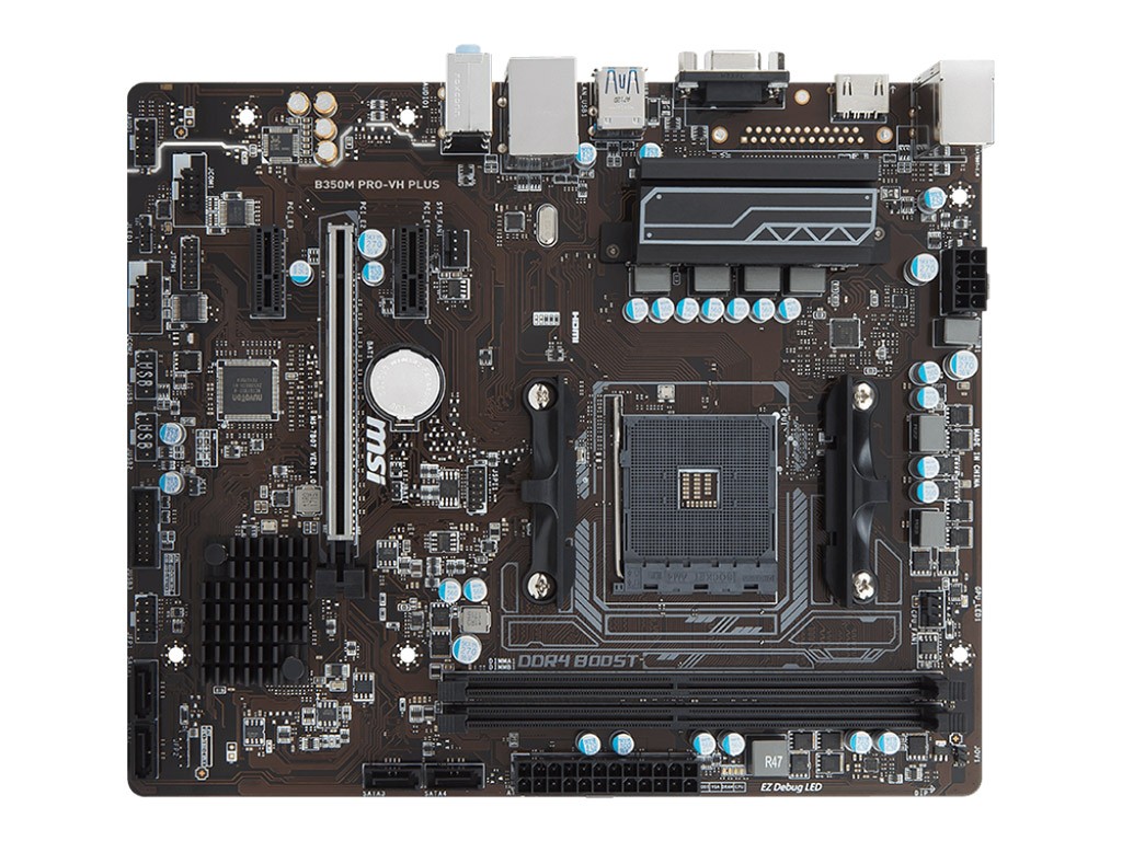 msi微星(msi) B350 B350M PRO-VH PLUS