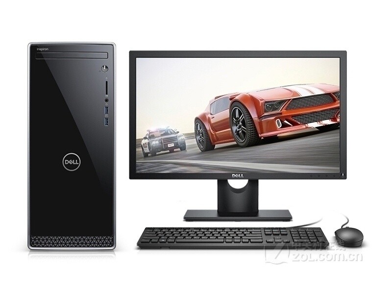 戴尔(dell) Inspiron 灵越 3670 i3 8100 Inspiron 灵越 3670(i3 8100/4GB/1TB/23.6LCD)