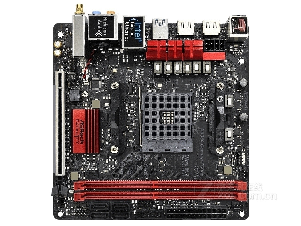 华擎(asrock) 玩家至尊 AB350 Gaming-ITX/ac