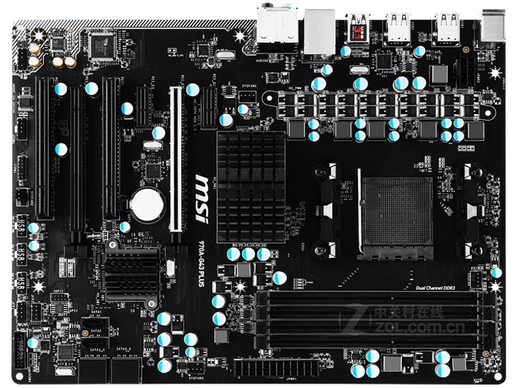 msi微星(msi) 970 970A-G43 PLUS