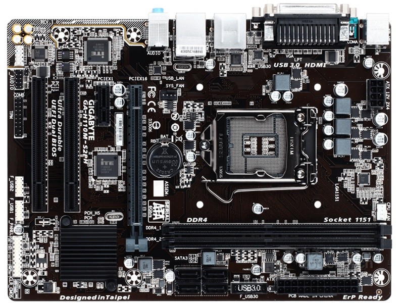 技嘉(gigabyte) H110 H110M-S2PH(rev.1.0)