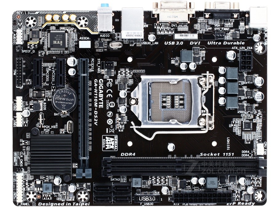 技嘉(gigabyte) H110 H110M-DS2V(rev.1.0)