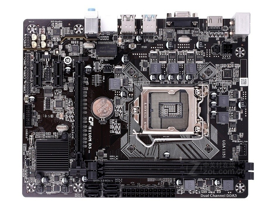 Colorful（七彩虹） C.H110M-VH D3全固态版 V20