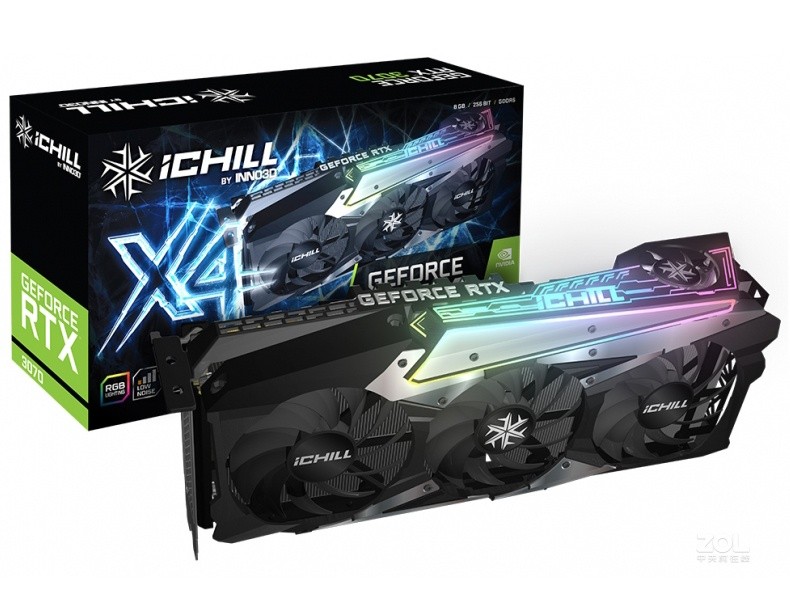 映众(inno3d) RTX 3070 Inno3D GeForce RTX 3070冰龙超级版