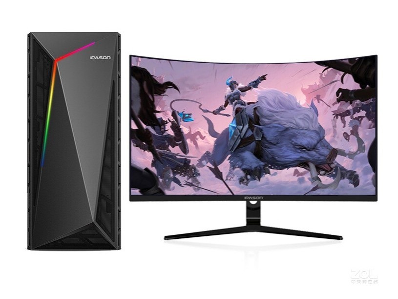 攀升IPASON(IPASON) 攀升 G2 锐龙版(R5 3600/8GB/240GB/RX550/27英寸)