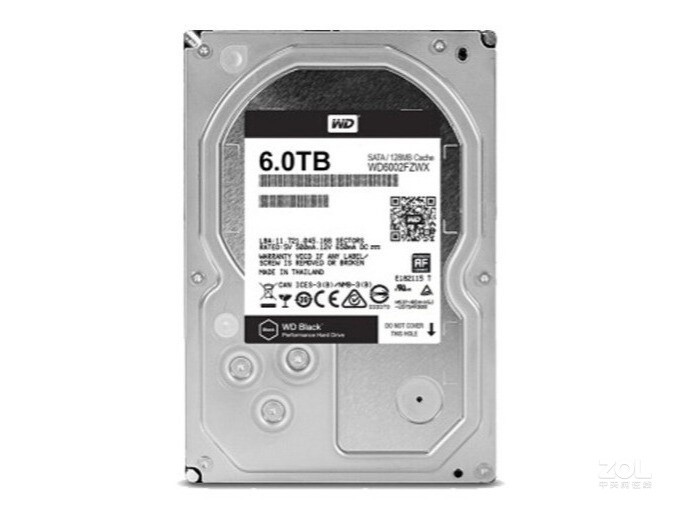   6TB 7200ת 256MB SATA3WD6003FZBX
