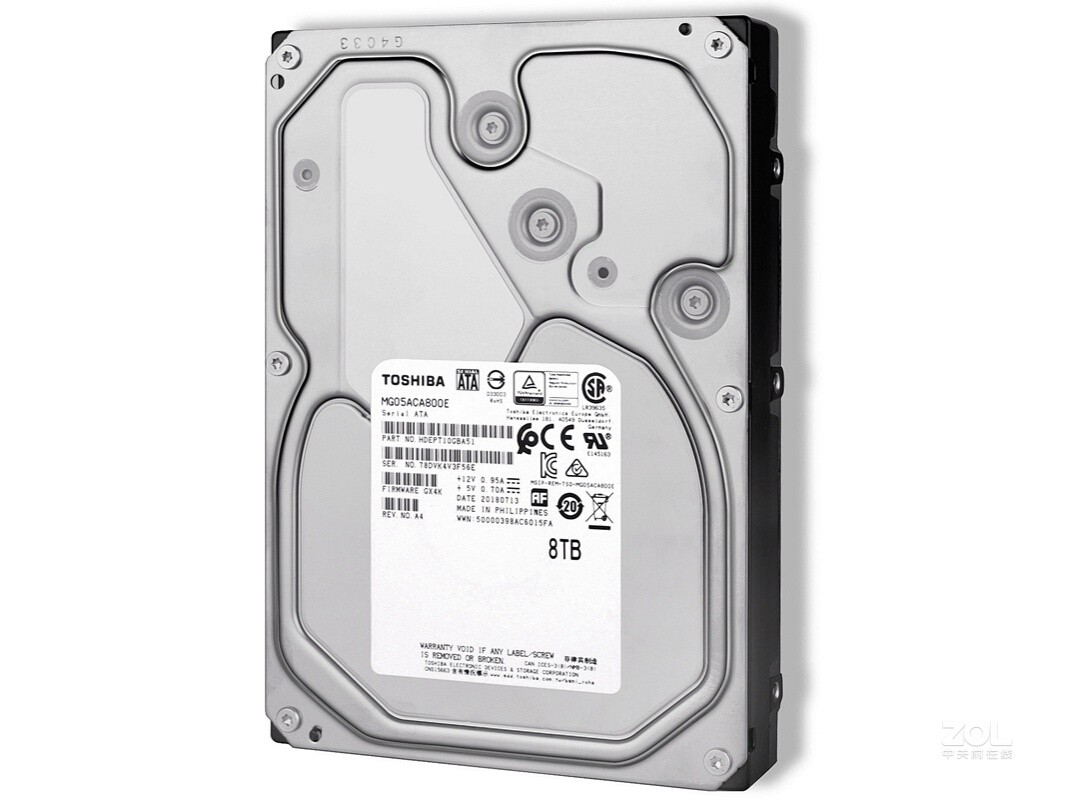 ֥ 8TB 7200ת 256MB SATA3MG08ADA800E