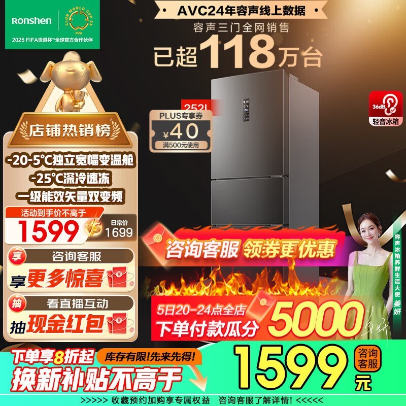  BCD-252WD18NP