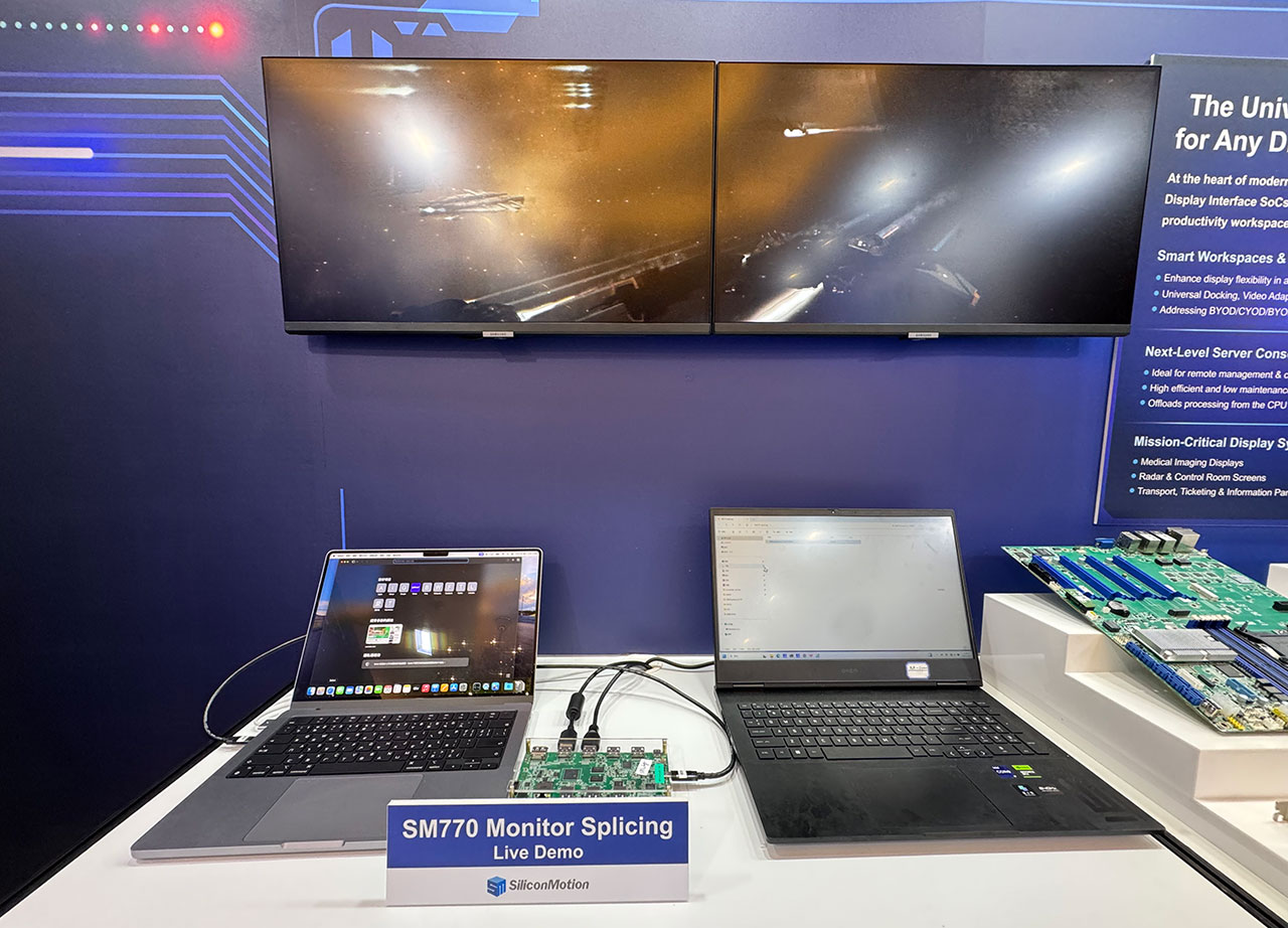 2025 COMPUTEX������ЯSM2504XT����Ʒ����ڹ��AI�洢�¸߶�