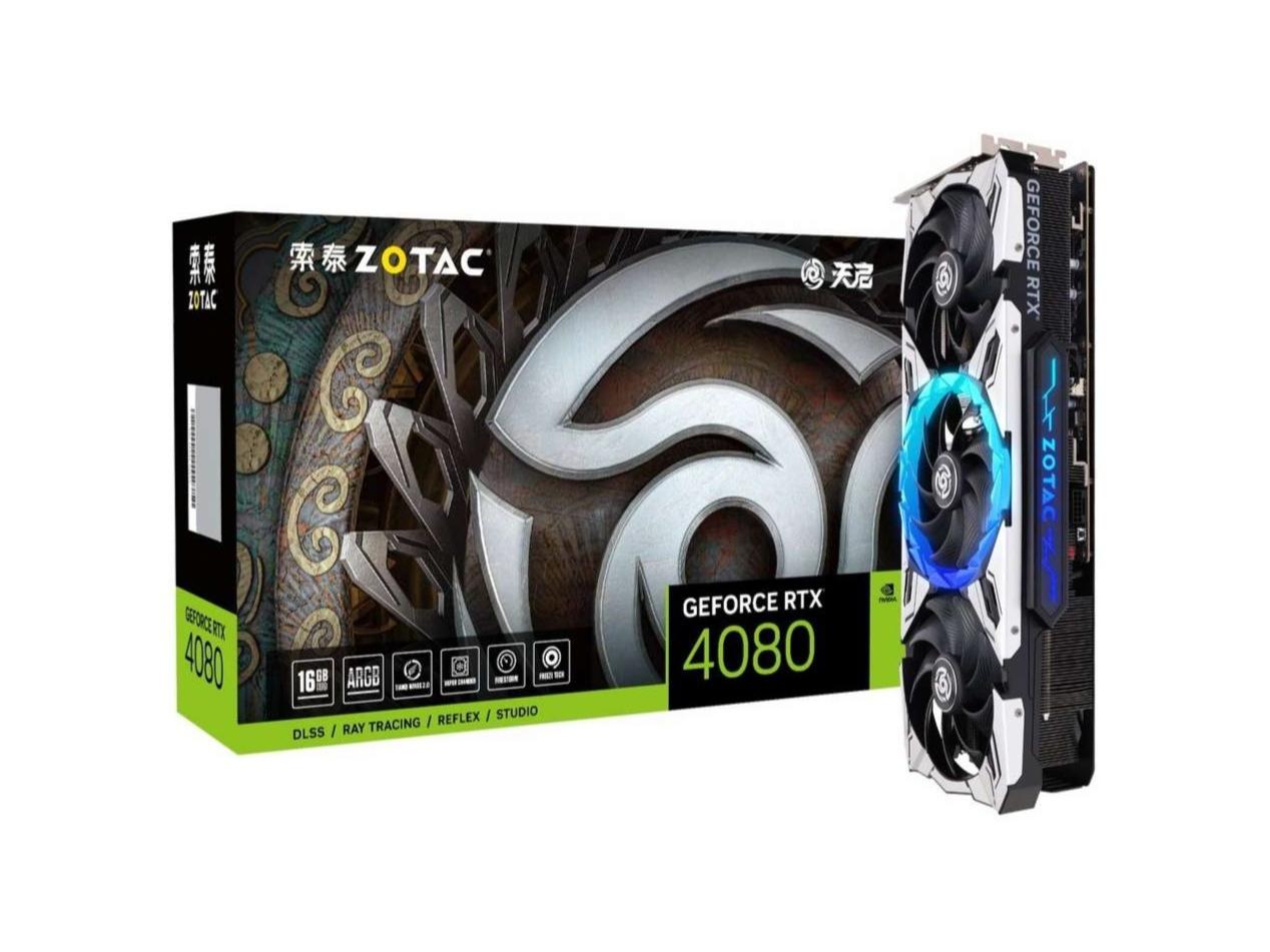 ZOTAC(索泰) RTX 4080 GeForce RTX 4080-16GB 天启 OC