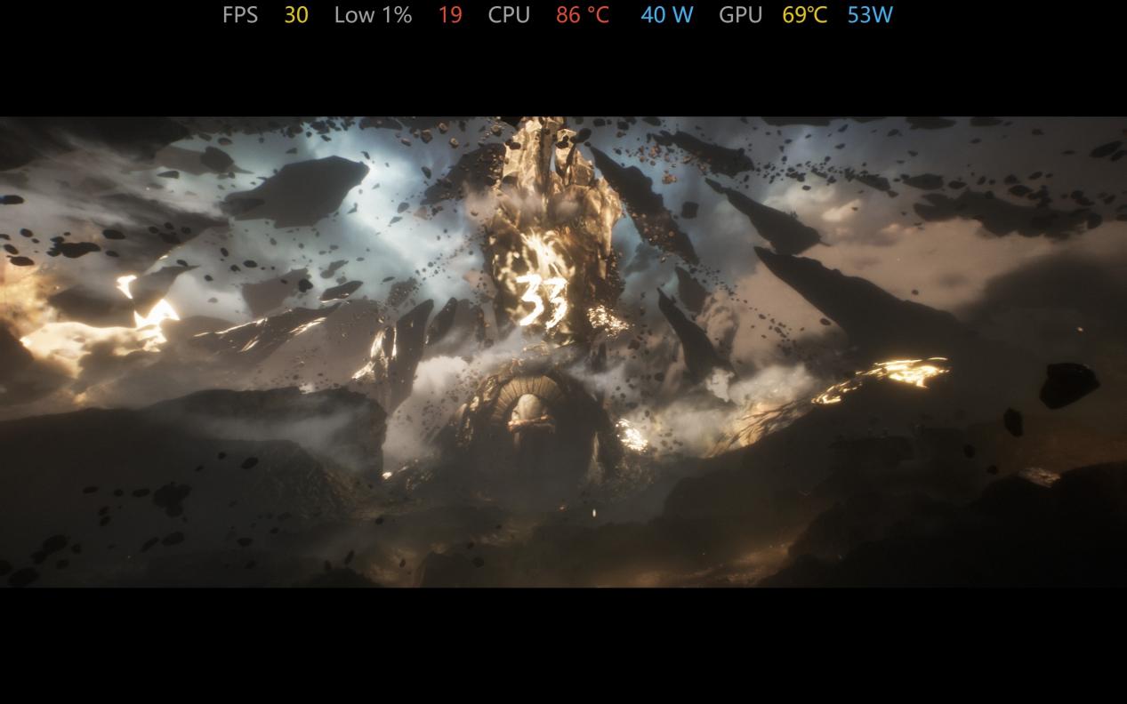 ����9 9955HX3D+5070Ti��Ϸ��ʵս������Ӱ��33��Զ���ӡ�