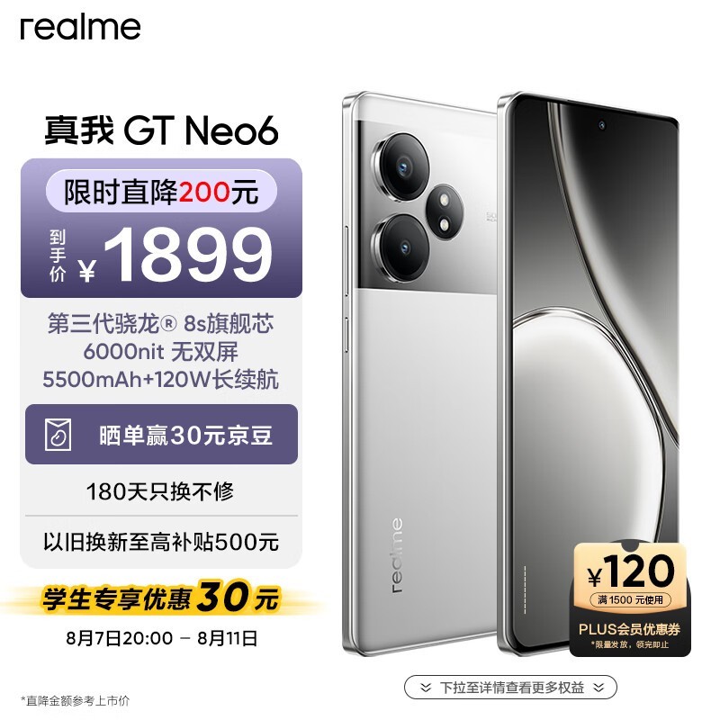  GT Neo6(12GB/256GB)