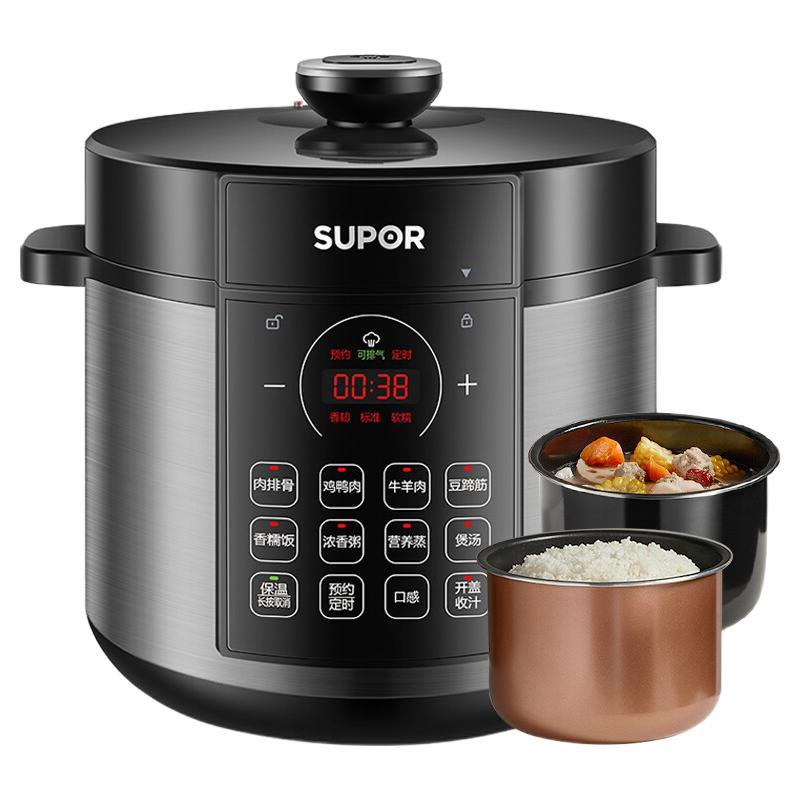 SUPOR 苏泊尔 SY-60YC8086 电压力锅 6L